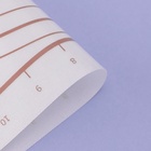 Коврик для выпечки и раскатки теста с разметкой, армированный, силикон, 42×29.5 см, белый - Фото 6