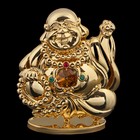 Сувенир «Будда», 9,5×8×3,5 см, с кристаллами - фото 321684114