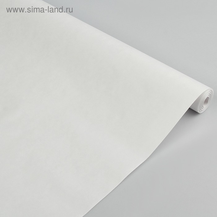 Бумага упаковочная крафт, белый, 0.7×10 м ±5%