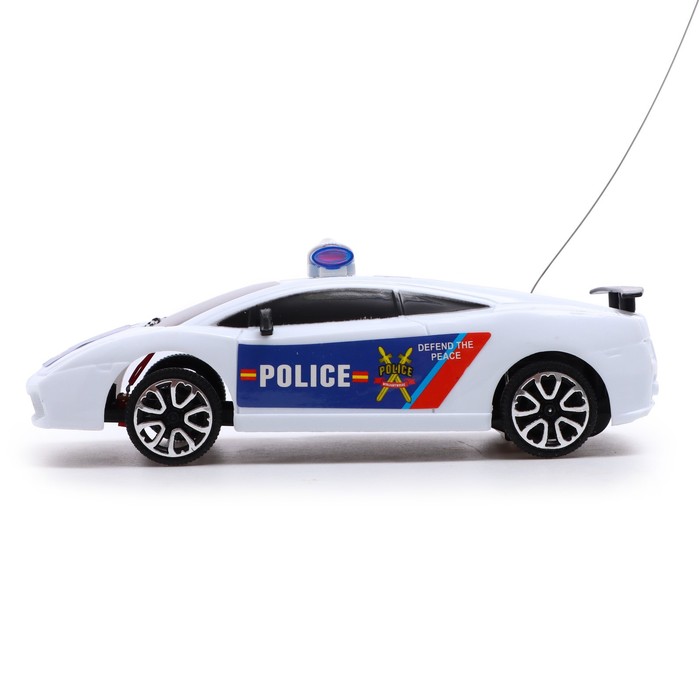 Машина радиоуправляемая «Полицейский патруль», работает от батареек, в пакете - фото 1905452397