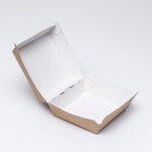 Упаковка для бургеров, 12×12×7 см - Фото 5