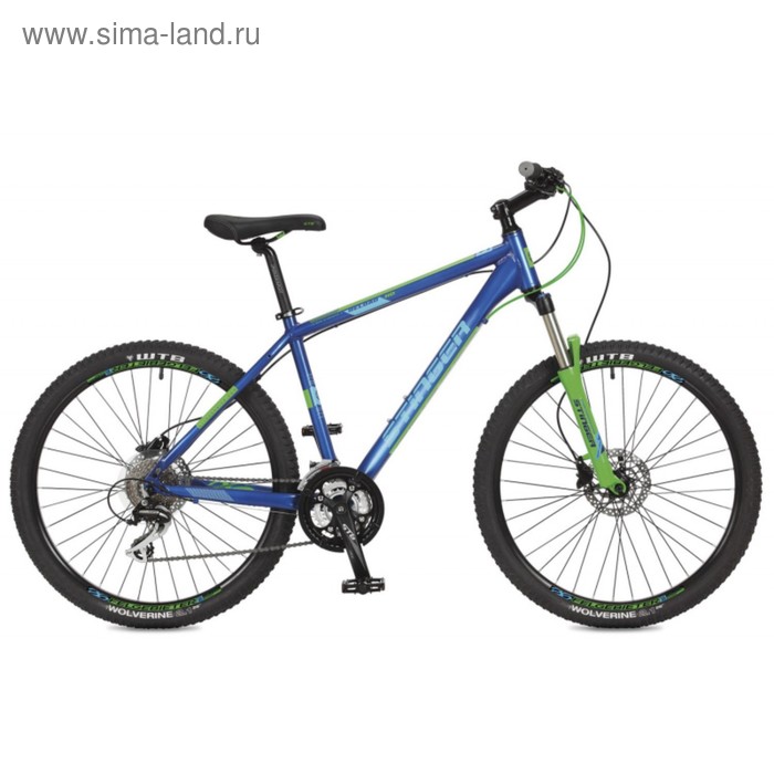 Велосипед 26" Stinger Reload HD, 2017, цвет синий, размер 16"