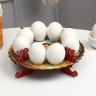 Пасхальная подставка на 8 яиц "Ангелочки", 19,5×19,5 см - фото 318047921