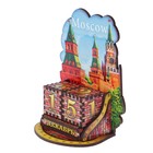 Вечный календарь "Москва", 13.1х6.5х9см - Фото 2