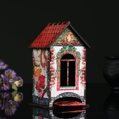 Чайный домик "Угощения", 9,8×9,8×17,4 см