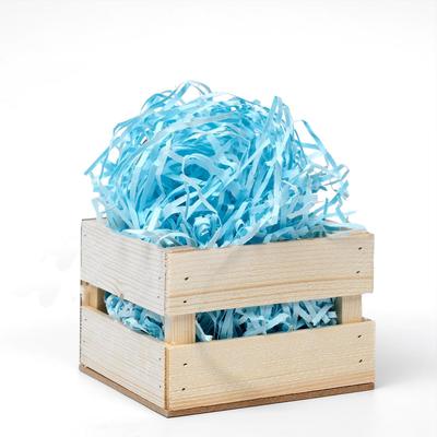 Наполнитель бумажный для подарков, голубой, 1000 г