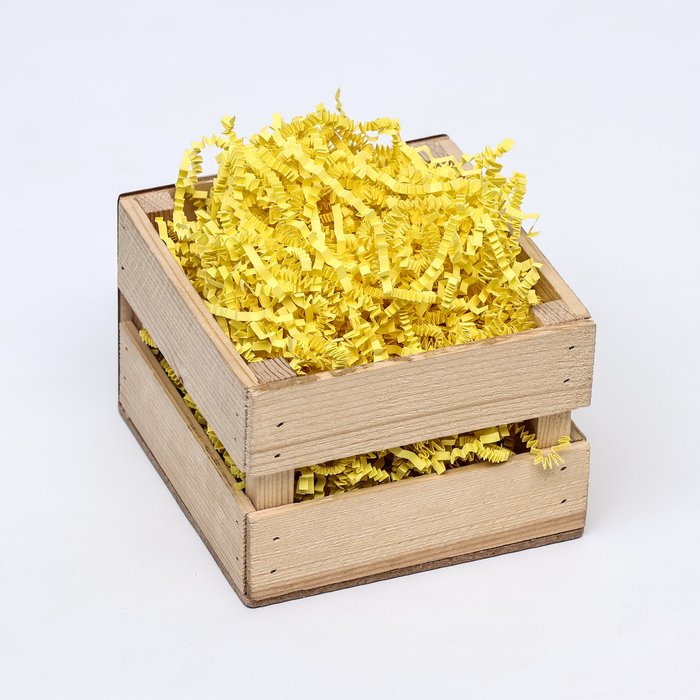 Наполнитель бумажный, лимонный, 500 г - Фото 1