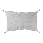 Плед градиент, размер 120х180 см, цвет серый - Фото 1