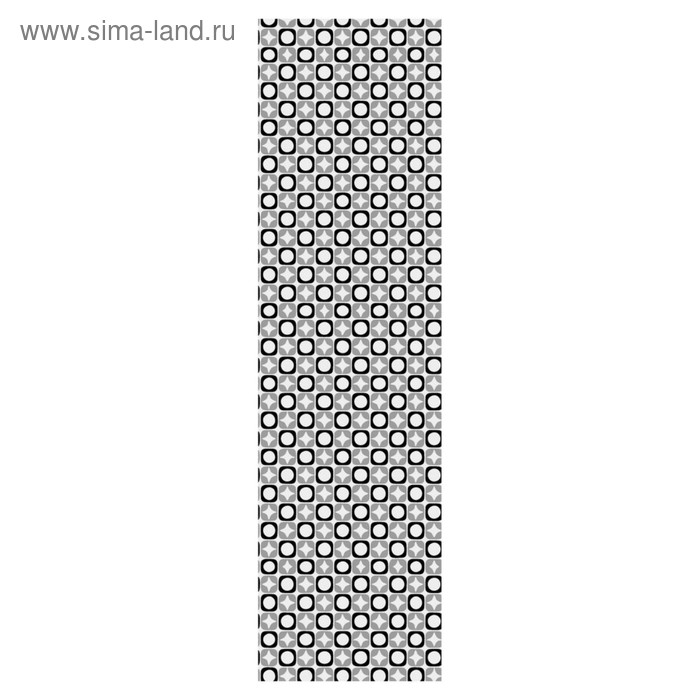 Дорожка на стол «Звёздочки», размер 45 × 145 см, серый - Фото 1