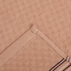 Набор полотенец, 38х64см - 2шт, цвет коричневый, 290г/м2 - Фото 3