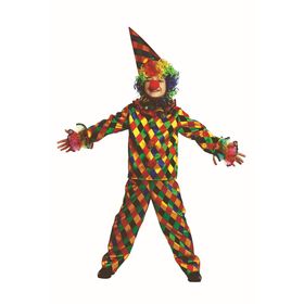 Карнавальный костюм «Арлекино», текстиль, размер 30