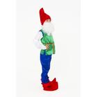 Карнавальный костюм «Гном», текстиль, размер 32, рост 122 см - Фото 2