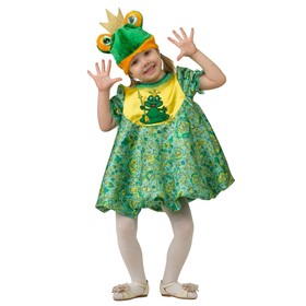 Карнавальный костюм «Царевна Лягушка», платье, маска, р. 28 , рост 110 см