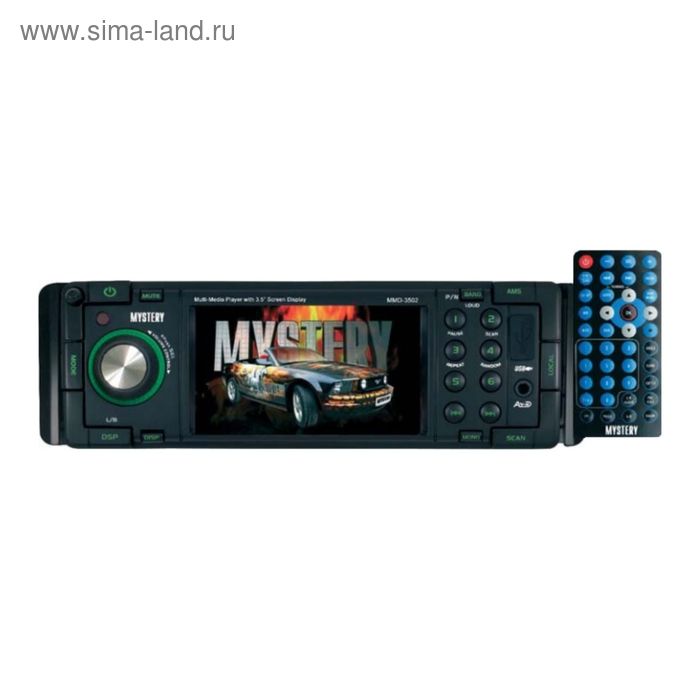 Автомагнитола MYSTERY MМD-3502 1DIN - Фото 1