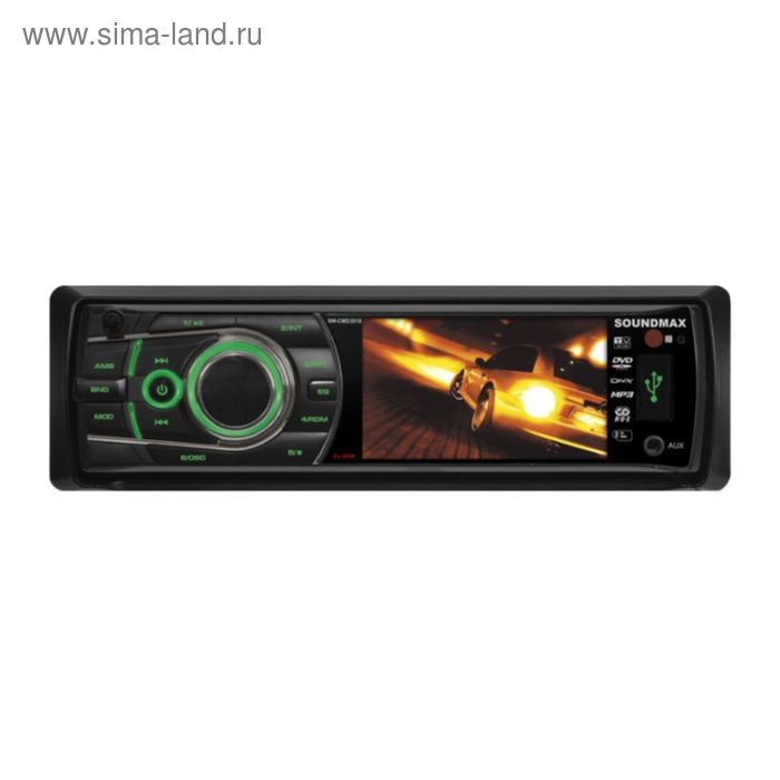 Автомагнитола SOUNDMAX SM-CMD3018DVD 1DIN - Фото 1