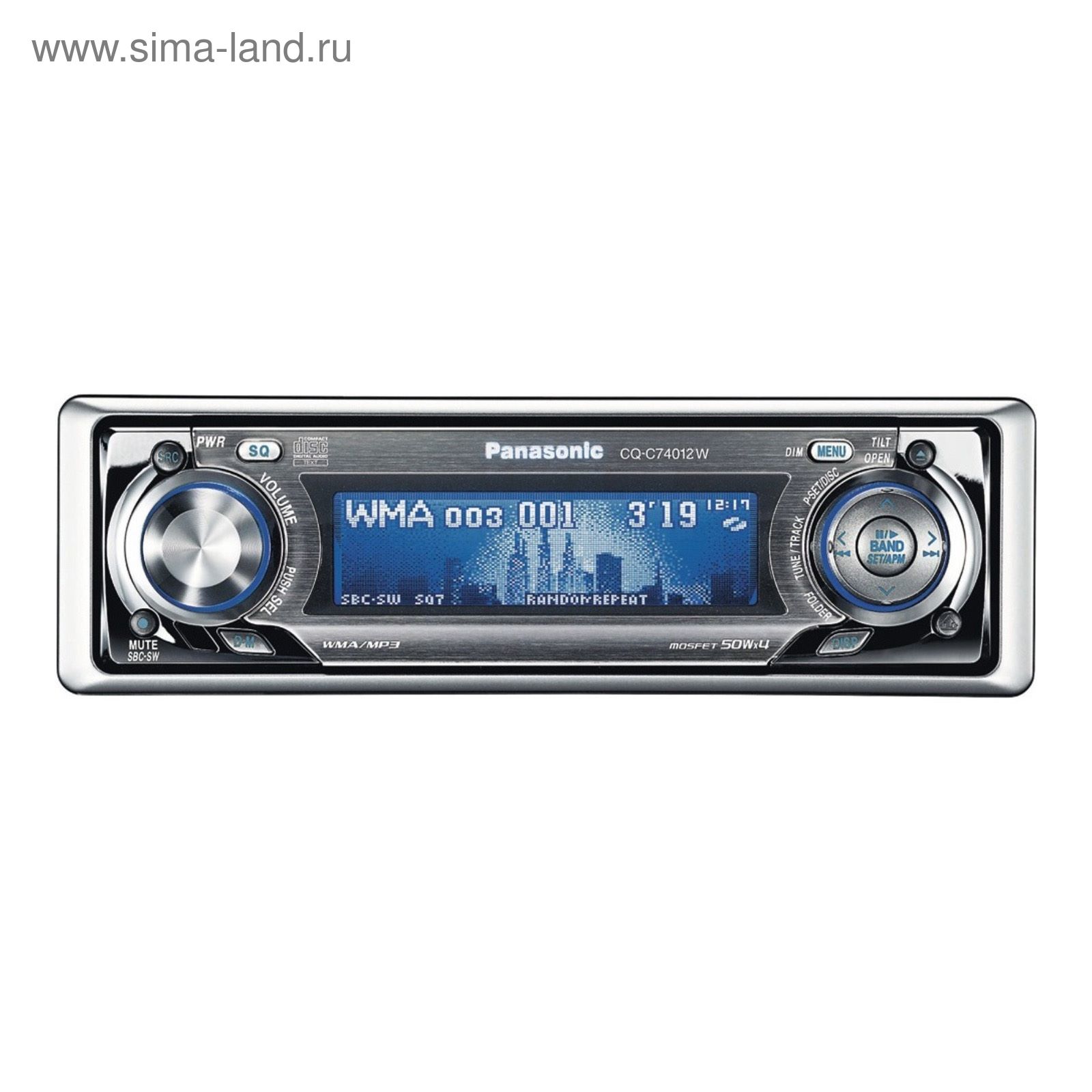 Автомагнитола PANASONIC CQ-C7402W 1DIN (00000633) - Купить по цене от 5 ...