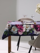 Скатерть «Этель. Цветочный этюд», 110×150 см, 100% хлопок, саржа 190 г/м² - фото 57919759