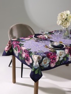 Кухонный набор «Этель. Цветочный этюд»: скатерть 110×150 см, салфетки 40×40 см, 4 шт., 100% хлопок - Фото 2