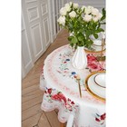 Скатерть круглая Этель «Розы», d=220 см, 100 % хлопок - Фото 8