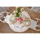 Скатерть круглая Этель «Розы» d=160 см - Фото 9