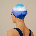 Шапочка для плавания подростковая ONLYTOP, силиконовая, обхват 54-60 см, цвета МИКС - Фото 4