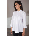 Блуза женская 091 цвет белый, р-р 50, рост 164 - Фото 1