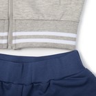 Комплект (куртка+брюки) для мальчика, рост 116 см, цвет индиго/серый меланж Н792-3618 - Фото 5