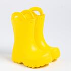 Сапоги резиновые детские, цвет жёлтый, размер 22-23 - Фото 1