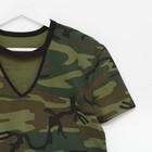Платье-футболка женская KAFTAN "Militari", р-р S (42-44), 100% хл. - Фото 6