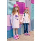 Платье для девочки KAFTAN "Цветы" розовое, р-р 30 (98-104 см) 3-4 г, 100% хл - Фото 5
