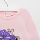 Платье для девочки KAFTAN "Цветы" розовое, р-р 32 (110-116 см) 5-6 л, 100% хл - Фото 3