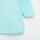 Платье для девочки KAFTAN "Цветы" голубое, р-р 30 (98-104 см) 3-4 г, 100% хл - Фото 4