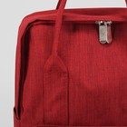 Рюкзак-сумка, отдел на молнии, 3 наружных кармана, цвет красный - Фото 4