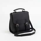 Рюкзак-сумка, отдел на молнии, цвет чёрный - Фото 6