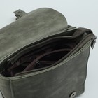 Рюкзак-сумка, отдел на молнии, цвет зелёный - Фото 5