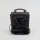 Рюкзак-сумка, отдел на молнии, наружный карман, цвет чёрный - Фото 3