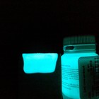 Краска акриловая люминесцентная (светящаяся в темноте), LUXART Lumi, 20 мл, сине-зелёный, сине-зелёное свечение (L3V20) - фото 8368153