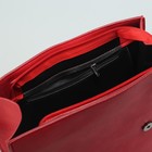 Рюкзак молод Асель, 27*9*32см, отдел на молнии, красный - Фото 5