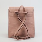 Рюкзак молод Амели, 26,5*10,5*31см, отдел на молнии, пудра - Фото 3