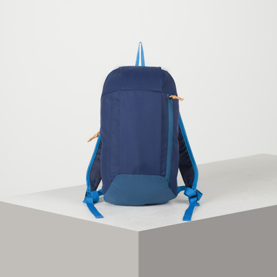 Рюкзак молодёжный, отдел на молнии, наружный карман, цвет синий