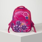 Рюкзак школьный, отдел на молнии, наружный карман, 2 боковые сетки, усиленная спинка, цвет розовый - Фото 1