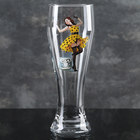 Стакан пивной Pin-up Beer, стеклянный, 500 мл, рисунок микс - Фото 5