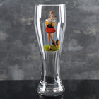 Пивной стакан Pin-up Beer, 500 мл, стекло, рисунок МИКС - Фото 7