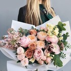 Плёнка для цветов "Атласная", розовая, 0,5 х 9 м - Фото 4