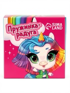 Пружинка радуга «Единорог», форма звезда d=5 см - Фото 7