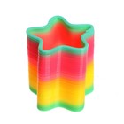 Пружинка - радуга «Вместе веселей», форма звезда, d=5 см - Фото 3