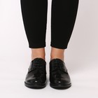 Туфли женские, цвет чёрный, размер 37 - Фото 2