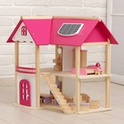Кукольный домик "Розовое волшебство", с мебелью - фото 3810528