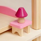 Кукольный домик "Розовое волшебство", с мебелью - фото 8368354