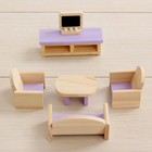 Кукольный домик «Розовое волшебство», с мебелью - Фото 10